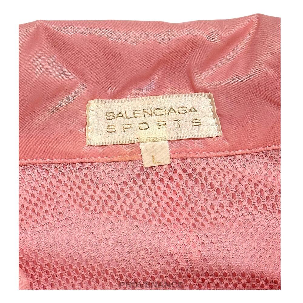 ๐ด Balencigaa Sports Logo Nylon Tracksuit Set - Pink L - Picture 14 of 16